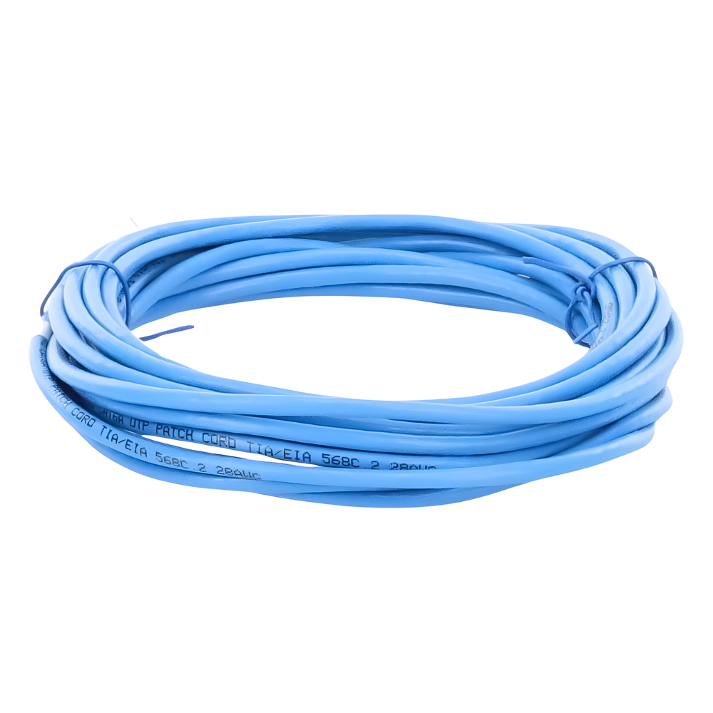 Cable de Parcheo Slim UTP Cat6A - 3 Metros (9.84 Pies) Azul, Diámetro Reducido (28 AWG)