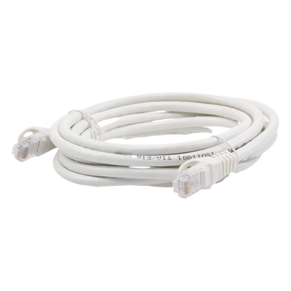 Cable de Parcheo UTP Cat6 - 3.0 Metros (9.84 Pies) - Blanco