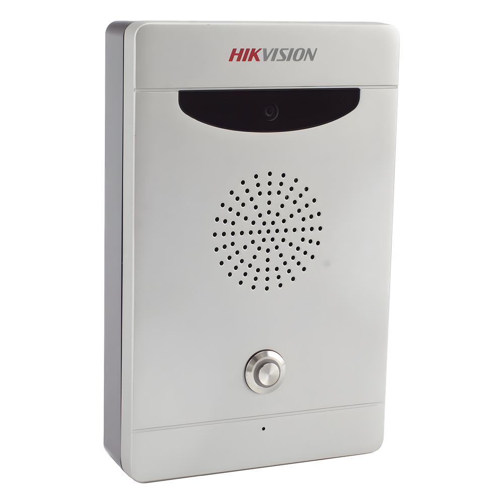 Estación de Alarma de Pánico con Video / Cámara 2 Megapixel / Audio Bidireccional / Alarma de Manipulación / PoE / IP65 / IK08 / Montaje en Pared o