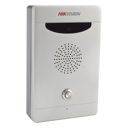 Estación de Alarma de Pánico con Video / Cámara 2 Megapixel / Audio Bidireccional / Alarma de Manipulación / PoE / IP65 / IK08 / Montaje en Pared o