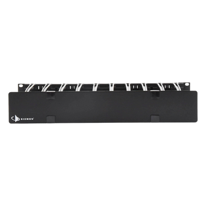 Organizador de Cable Horizontal RouteIT, Sencillo, Para Rack de 19in, 6in de profundidad, 2UR