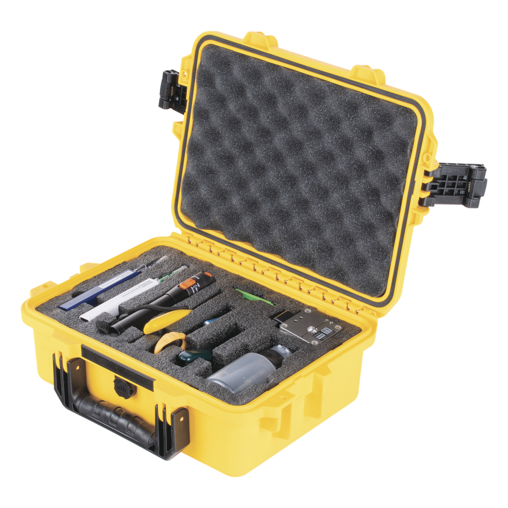 Kit de Herramientas para Terminación de Conectores Mecánicos de Fibra Óptica, Incluye Maletín Ideal para Transportar con Especificación Militar (Uso