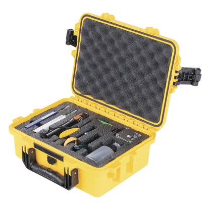 Kit de Herramientas para Terminación de Conectores Mecánicos de Fibra Óptica, Incluye Maletín Ideal para Transportar con Especificación Militar (Uso