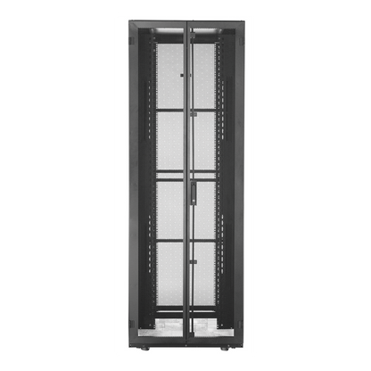 Gabinete FlexFusion™ XGL (Light) para Centros de Datos, 42 UR, 800 mm de Ancho, 1070 mm de Profundidad, Fabricado en Acero, Color Negro