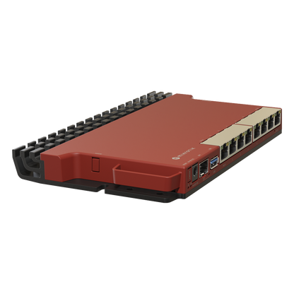 Router con CPU ARM / 8 Puertos GE / SFP 2.5G / montaje 1U