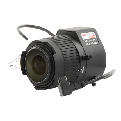 Lente Varifocal 2.7 A 13 mm / Resolución 6 Megapixel / Iris Automático / Formato 1/2.7" / Compatible con Cámaras HIKVISION