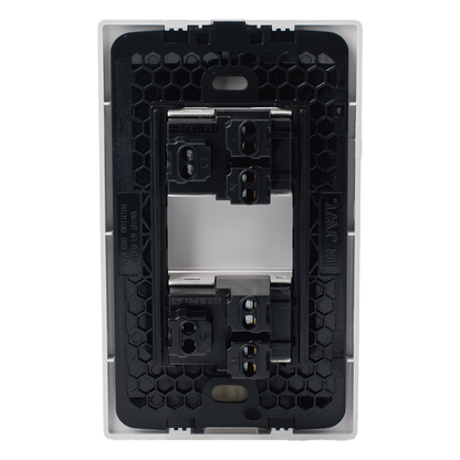 Contacto Dúplex de 127 V~60 HZ 15 A / Color Blanco.