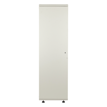 Gabinete Rack 42 Unidades / Piso 19 Pulgadas / Puerta Cristal Templado / Capacidad Carga 1000 Kg / Acero Calibres 16-18-20 / Ventilación Superior