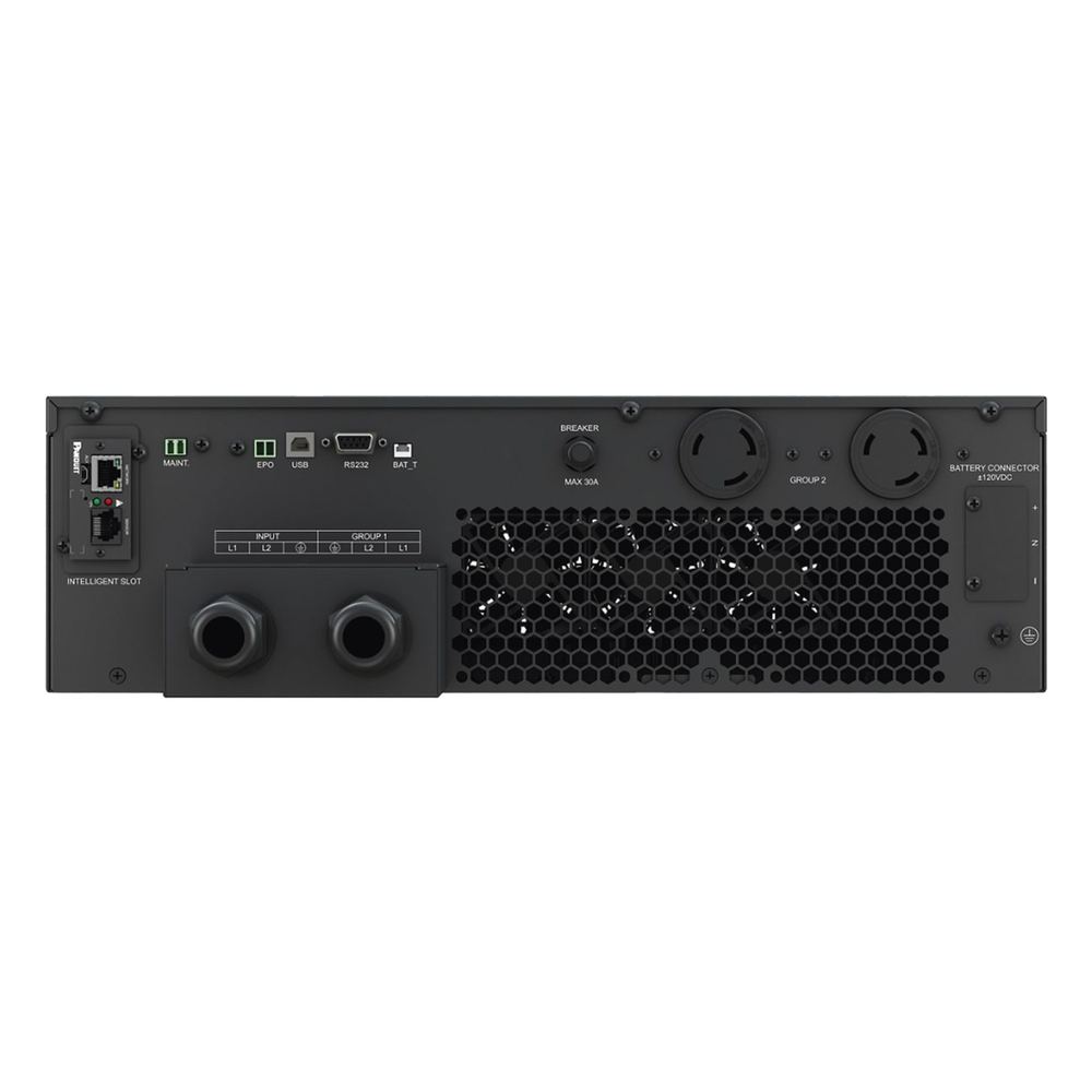 UPS SteadySine™ de 10000 VA/10000 W, Online Doble Conversión, Entrada 208/240 Vca Con Terminal L1+L2+G, Onda Senoidal Pura, 6 UR, Con 2 Tomas NEMA