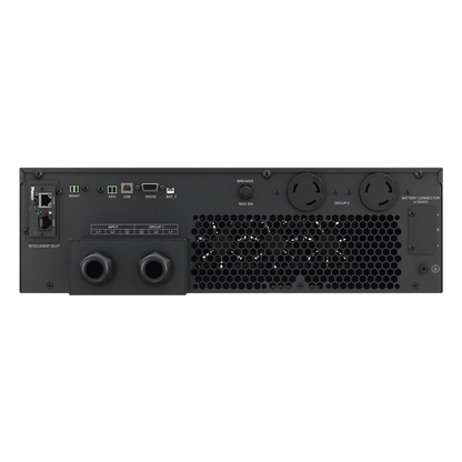 UPS SteadySine™ de 10000 VA/10000 W, Online Doble Conversión, Entrada 208/240 Vca Con Terminal L1+L2+G, Onda Senoidal Pura, 6 UR, Con 2 Tomas NEMA