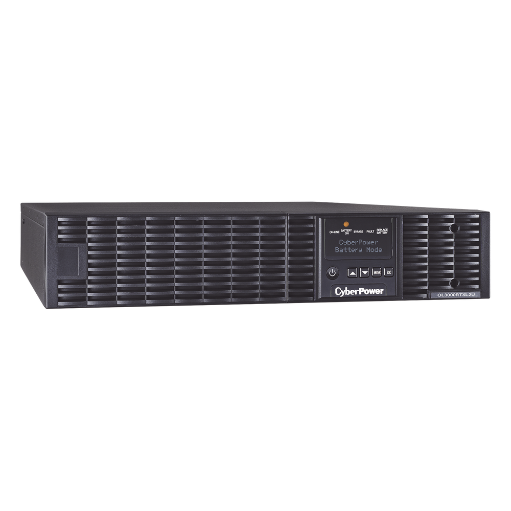 UPS de 3000 VA/2700 W, Online Doble Conversión, Entrada 120 Vca NEMA L5-30P, Onda Senoidal Pura, Torre o Rack de 2 UR, Con 6 Tomas NEMA 5-20R y 1