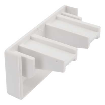 Tapa final color blanco de PVC auto extinguible, para canaleta TMK1735, TMK1735SD (5390-02001)