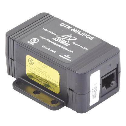 Protector PoE / RJ45 Hembra / 10 GbE / PoE y HiPoE / Cámaras IP y WAP