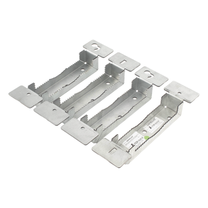 Montaje Galvanizado para Instalar en Poste Gabinetes con Iniciales GBP