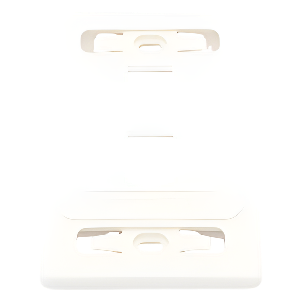 Placa de Pared Modular 10G MAX de 2 Salidas, Color Blanco
