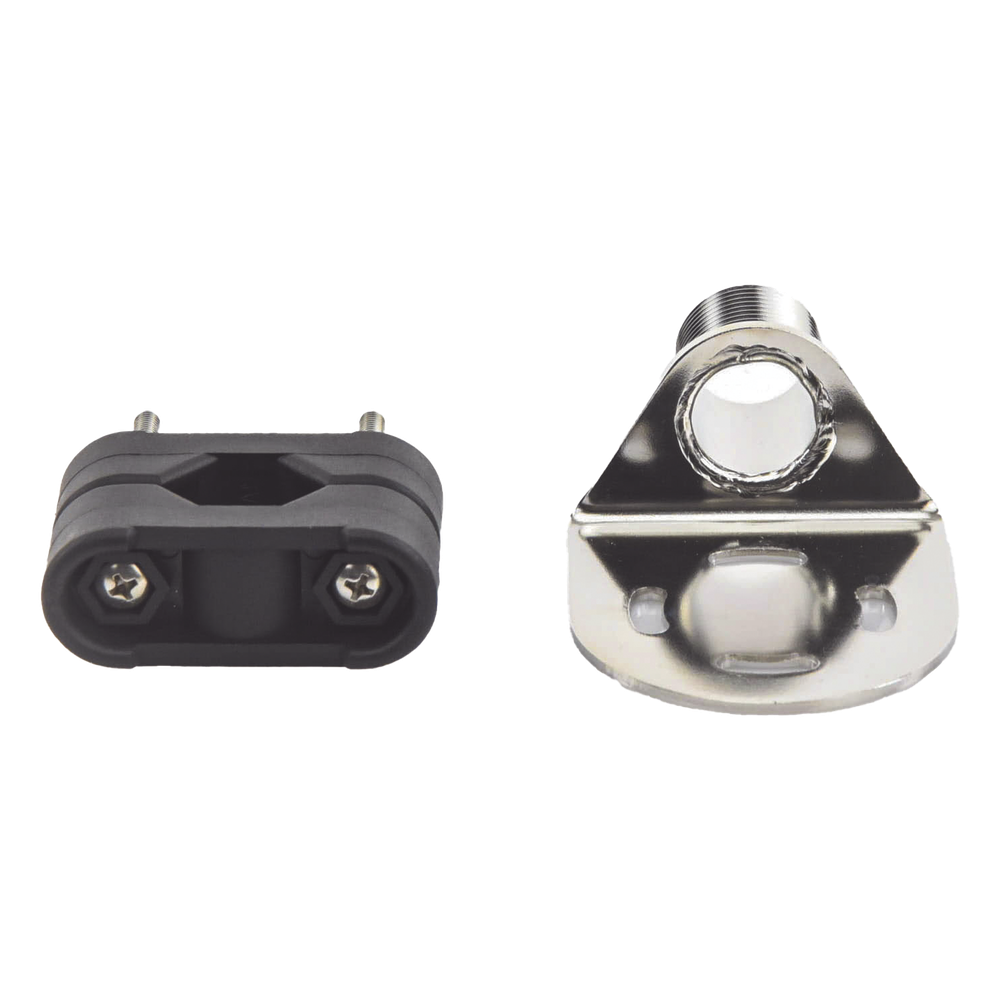 Soporte Para Antenas Marinas / Con Adaptadores de Naylon / Para Ajustarse a Rieles Cuadrados o Redondos / Verticales u Horizontales de 7/8″, 1″ y