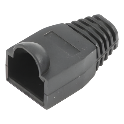 Bota Plástica para Protección de Plug RJ45, Color Negro