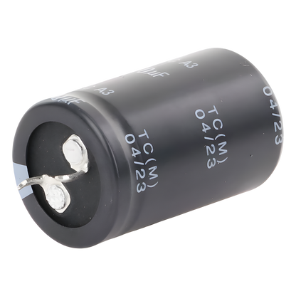 Capacitor Electrolítico de Aluminio, Radial de 470 µFd, 250 Vcc, 105 °C, 25 x 40 mm