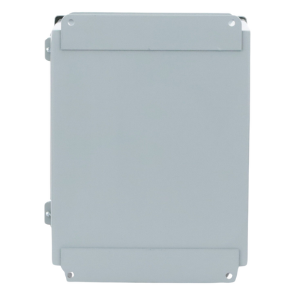 Gabinete de Bisagra Continua NEMA 12; IP66 de Uso en Intemperie, 305 x 254 x 203 mm, De Acero, Color Gris