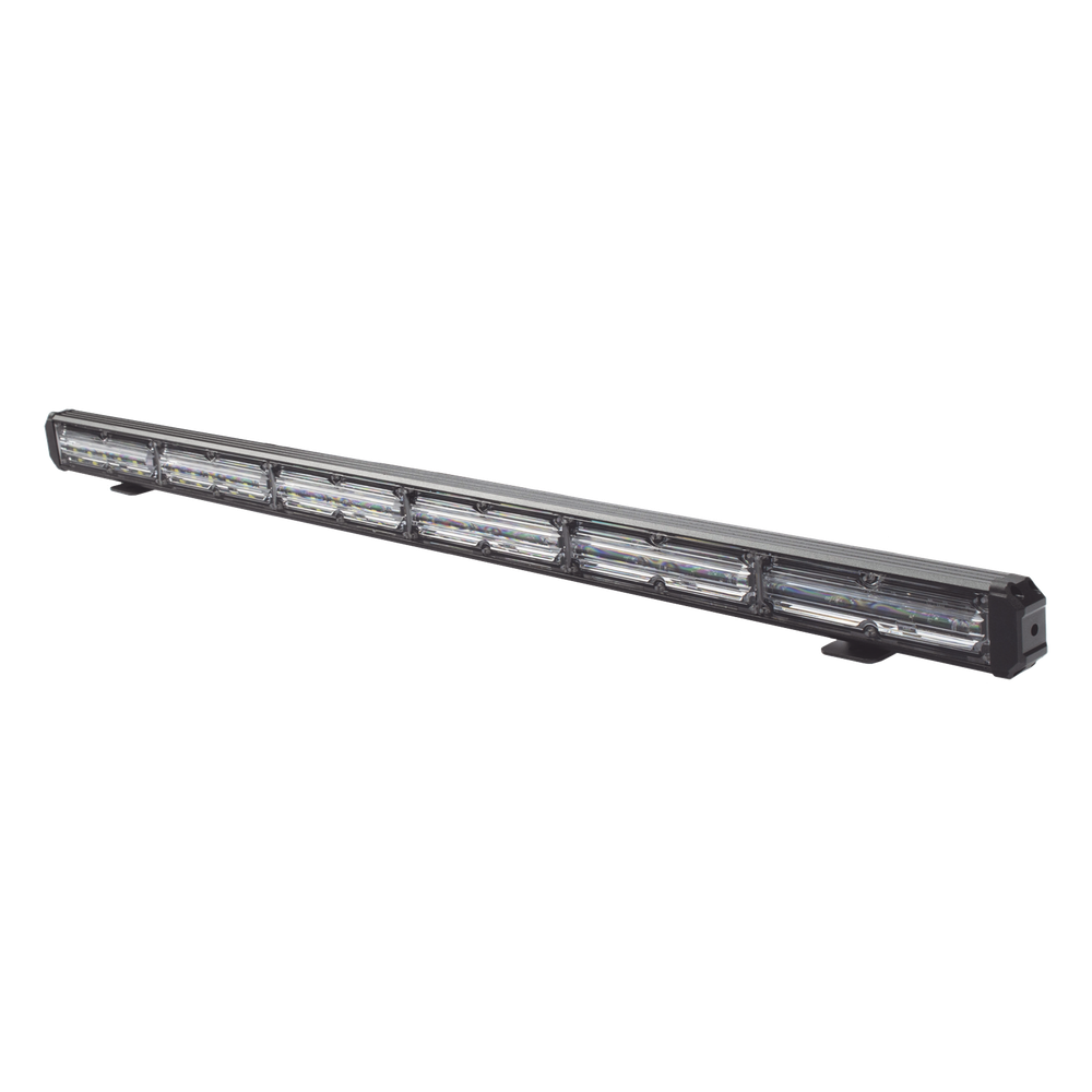 Barra de luz de advertencia de 6 Módulos de 6 LED, 30 Pulgadas, Ambar