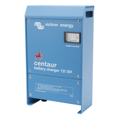 Cargador de Batería Centaur / Tecnología de Alta Frecuencia / Modelos 12-24 VDC / Carga 3 Etapas / 3 Salidas / Protección IP21