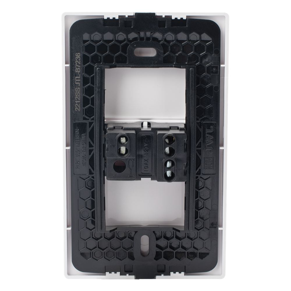 Apagador Escalera Sencillo de 127 V~60 Hz 10 A/ Color Blanco.