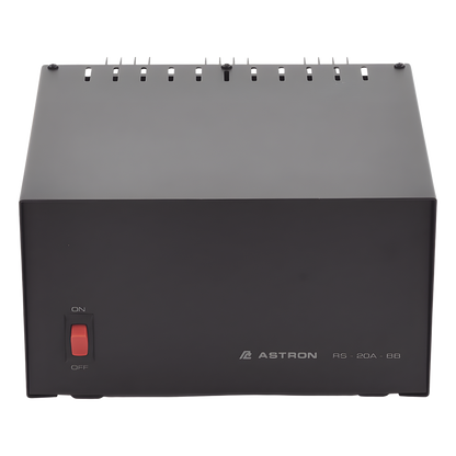 Fuente de Poder, 13.8 Vcc, 20 A, 276 W, Lineal Regulada, Circuito Cargador de Baterías