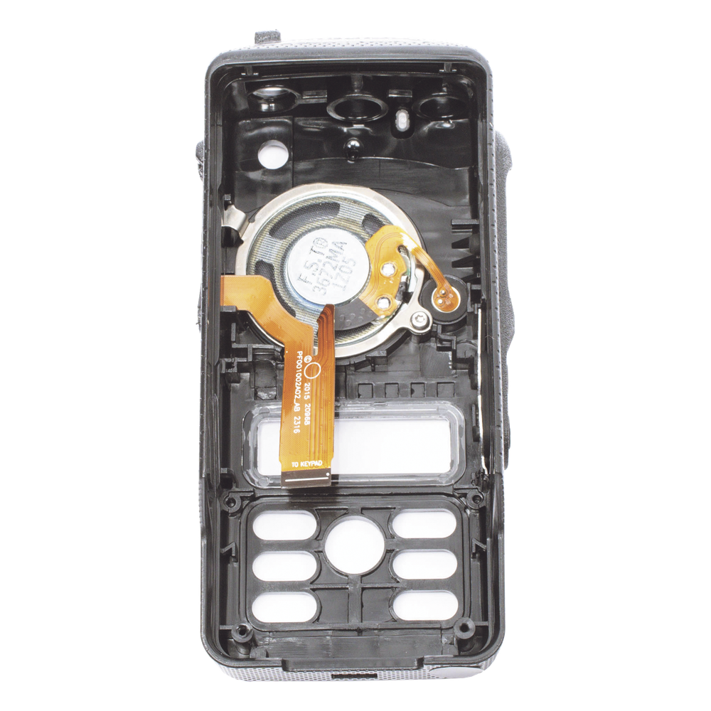Carcasa de Repuesto / Housing Gabinete Chasis para Radio Motorola MOTOTRBO DEP570e / Versión con Pantalla y Teclado / Cubierta de Reemplazo Directo