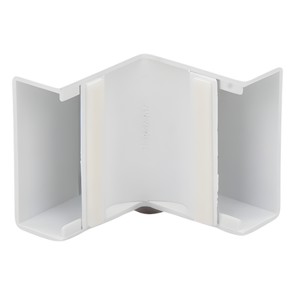Esquinero exterior blanco para canaleta PT48 (6110-01002)