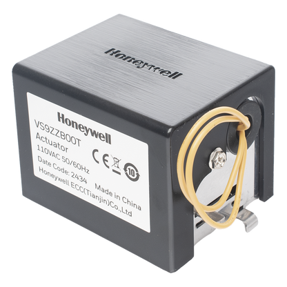 Válvula de control eléctrica de 3 vías para fancoil, retorno por resorte, normalmente cerrada, 110 V CA, conexión NPT