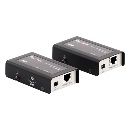 Extensor KVM USB | Acceso remoto PC | Hasta 100 m Cat5e | 1920x1200 | Protección ESD | Ajuste deskew