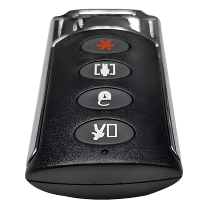 Llavero Remoto Inalámbrico 4 Botones / Uso Rudo / Armado Total/Parcial/Desarmado/Pánico / 345 MHz / Batería 5 Años / Compatible Honeywell y PRO4GLTEM