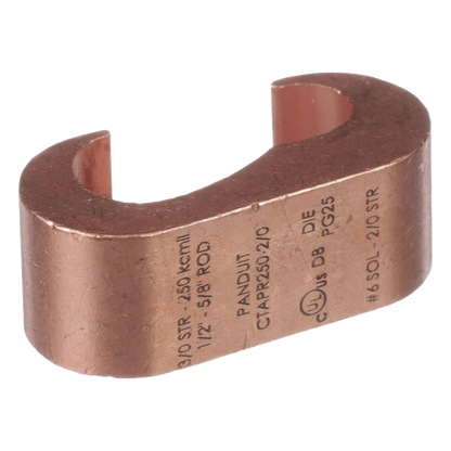 Conector de Conexión Tierra tipo "E" para Conductor de Cobre 3/0 Awg - 250Kcmil, 1 Pieza
