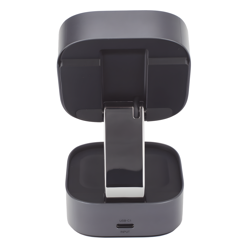 Cargador Inalámbrico 2 en 1 25W / Tecnología Magnética Qi 2 / 15W para Teléfono + 5W para Auriculares / Puerto USB-C 5W / Protecciones Múltiples