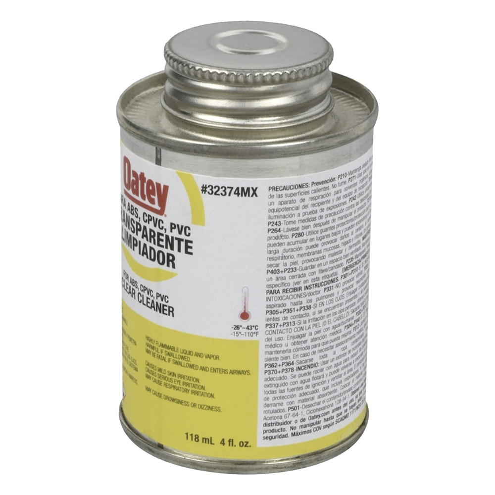 Limpiador de 946 ml ( 32 oz) para Tubo Conduit PVC, CPVC y ABS.