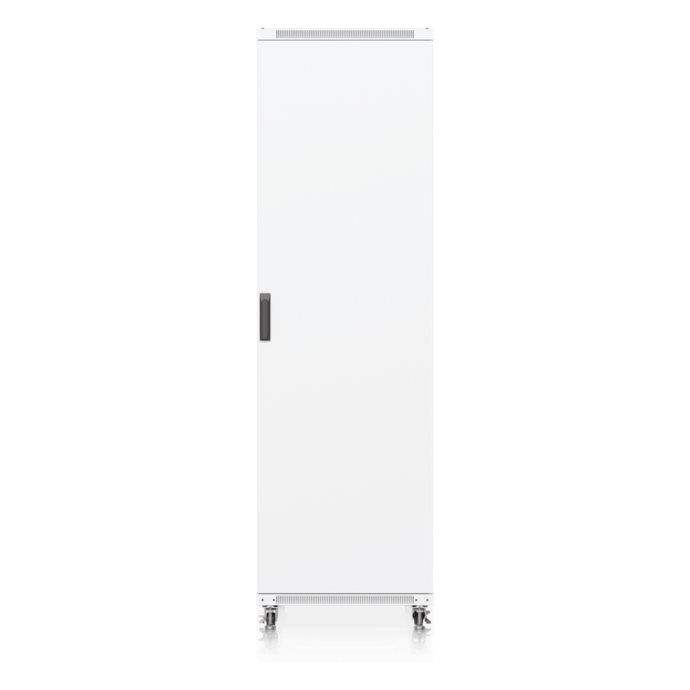UACC Rack Cabinet 42U (600 × 1000 mm) – Gabinete de Piso Totalmente Ensamblado con Ventiladores Integrados, Paneles Removibles, Ruedas con Seguro y