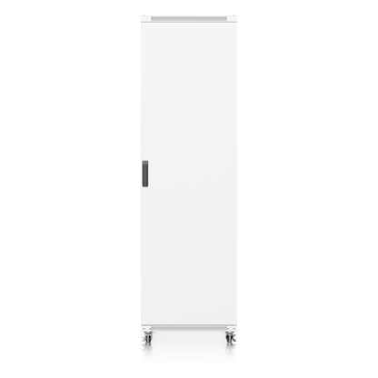 UACC Rack Cabinet 42U (600 × 1000 mm) – Gabinete de Piso Totalmente Ensamblado con Ventiladores Integrados, Paneles Removibles, Ruedas con Seguro y