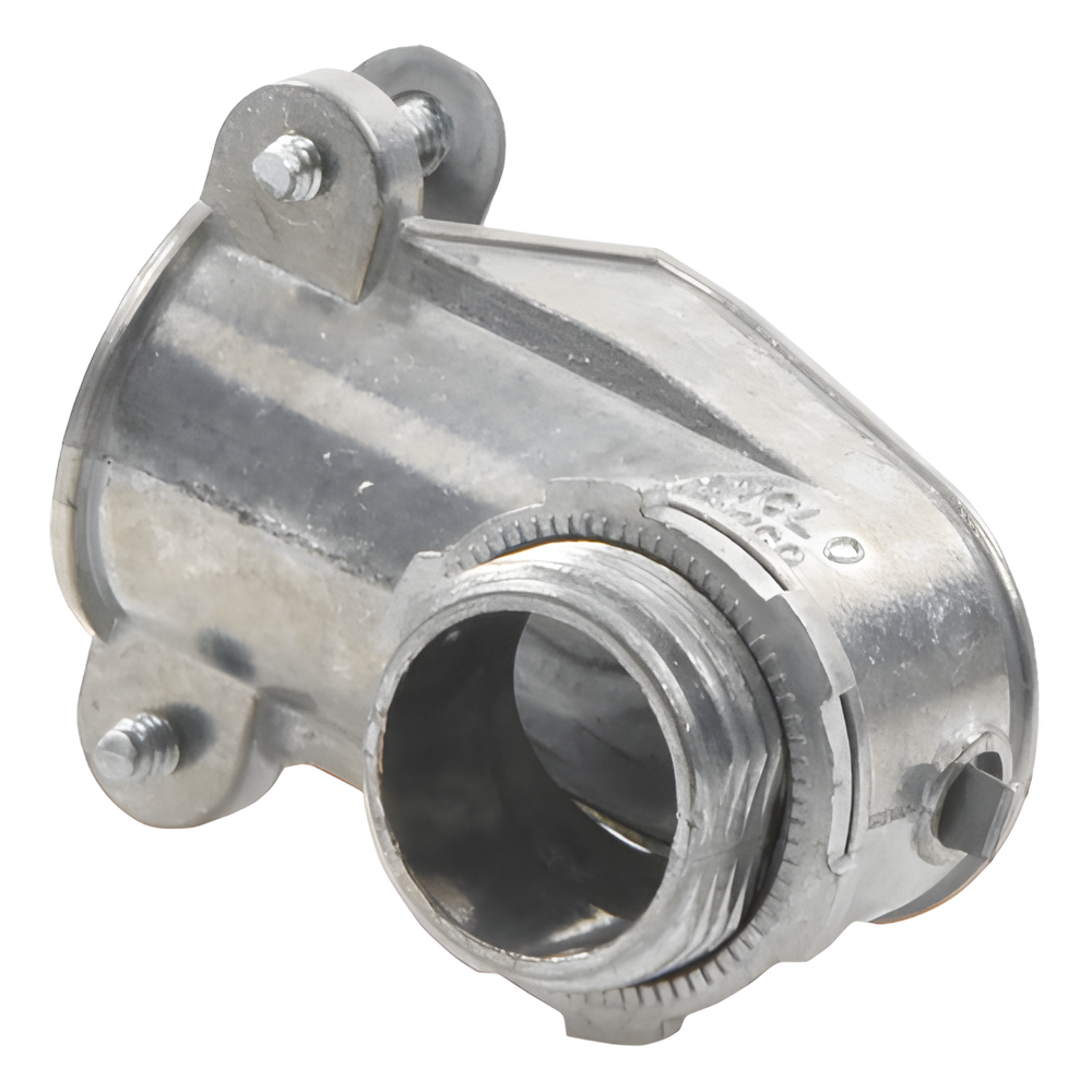 Conector curvo para tubo flexible 3/4" (19 mm)