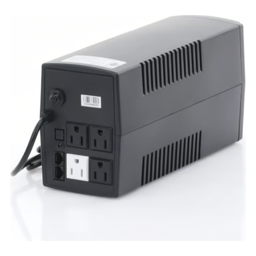UPS de 850VA/510W / Protección contra Descarga, Sobretensión y Picos Transitorios / Entrada y Salida 120 Vca / Regulador de Voltaje AVR 80-150 Vca