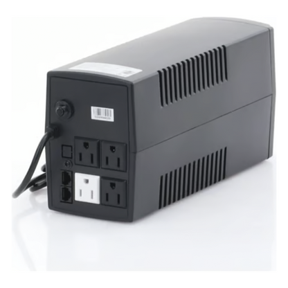 UPS de 850VA/510W / Protección contra Descarga, Sobretensión y Picos Transitorios / Entrada y Salida 120 Vca / Regulador de Voltaje AVR 80-150 Vca