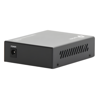 Convertidor Fibra Óptica Monomodo o Multimodo / 1 Puerto SFP 1000 Mbps / 1 Puerto RJ45 10/100/1000 Mbps / Plug and Play