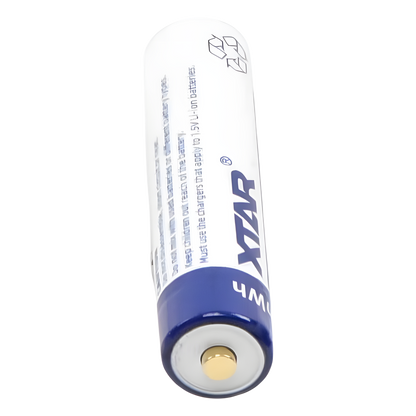 Batería XTAR AAA Li-Ion Recargable compatible con cargador XTAR-BC4 (no incluido)
