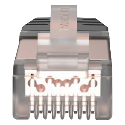 Plug RJ45 Cat6 Blindado, Para Cable Calibre 24-26 AWG, Chapado en Oro de 50 micras, Paquete de 100 Piezas