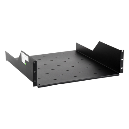 Charola para Rack de 19", 50 cm de Profundidad, 3UR. Capacidad carga: 30 Kg