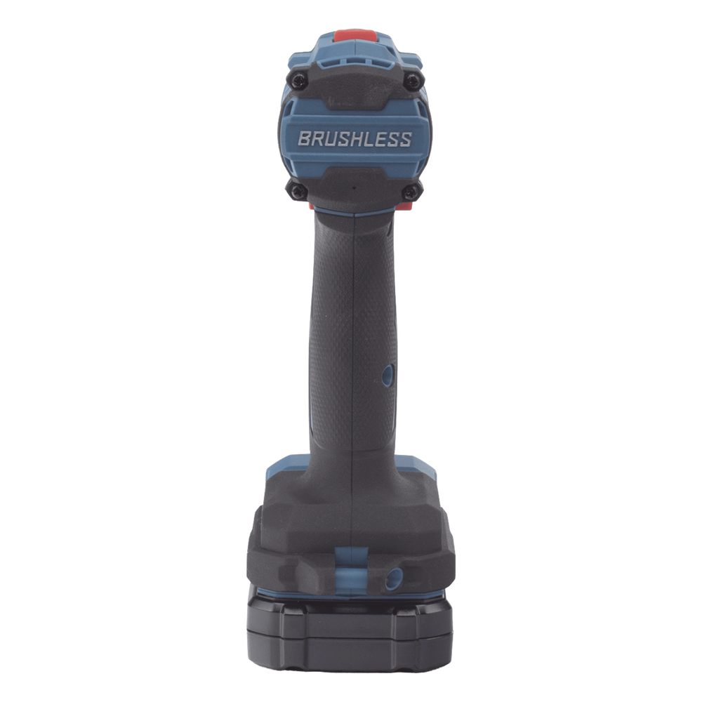 Rotomartillo / Taladro Inalámbrico de 20V sin Carbones, Broquero de 1/2", incluye 2 Baterías de 2.0 Ah, Cargador y Maletín