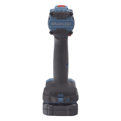 Rotomartillo / Taladro Inalámbrico de 20V sin Carbones, Broquero de 1/2", incluye 2 Baterías de 2.0 Ah, Cargador y Maletín