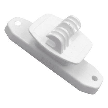 Aislador de Paso Blanco Reforzado para Cercos Eléctricos / Aislamiento hasta 18 kV / Resistente a Clima Extremo / Polipropileno y Policarbonato