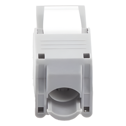 Módulo Jack Keystone Cat6 (Toolless), con Terminación en Ángulo 180 Grados Color Gris, Compatible con Faceplate y Patchpanel Linkedpro