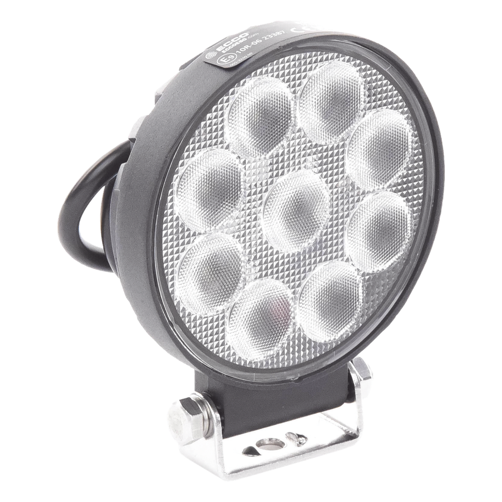 Luz de trabajo de 9 LED, 1180 Lumenes, 12-24 VCD