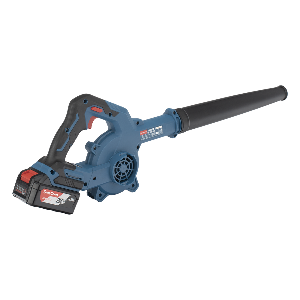 Sopladora Inalámbrica de 20V, Incluye batería de 4.0Ah, Cargador y bolsa Guarda Polvo